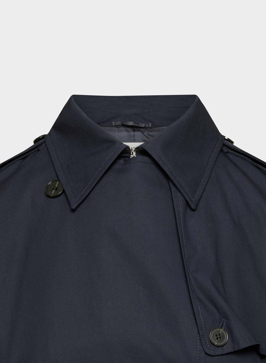 the finch trench coat - city twill admiral