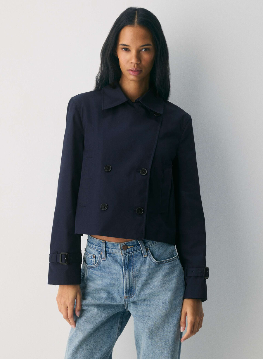 the esquire trench coat - city twill admiral