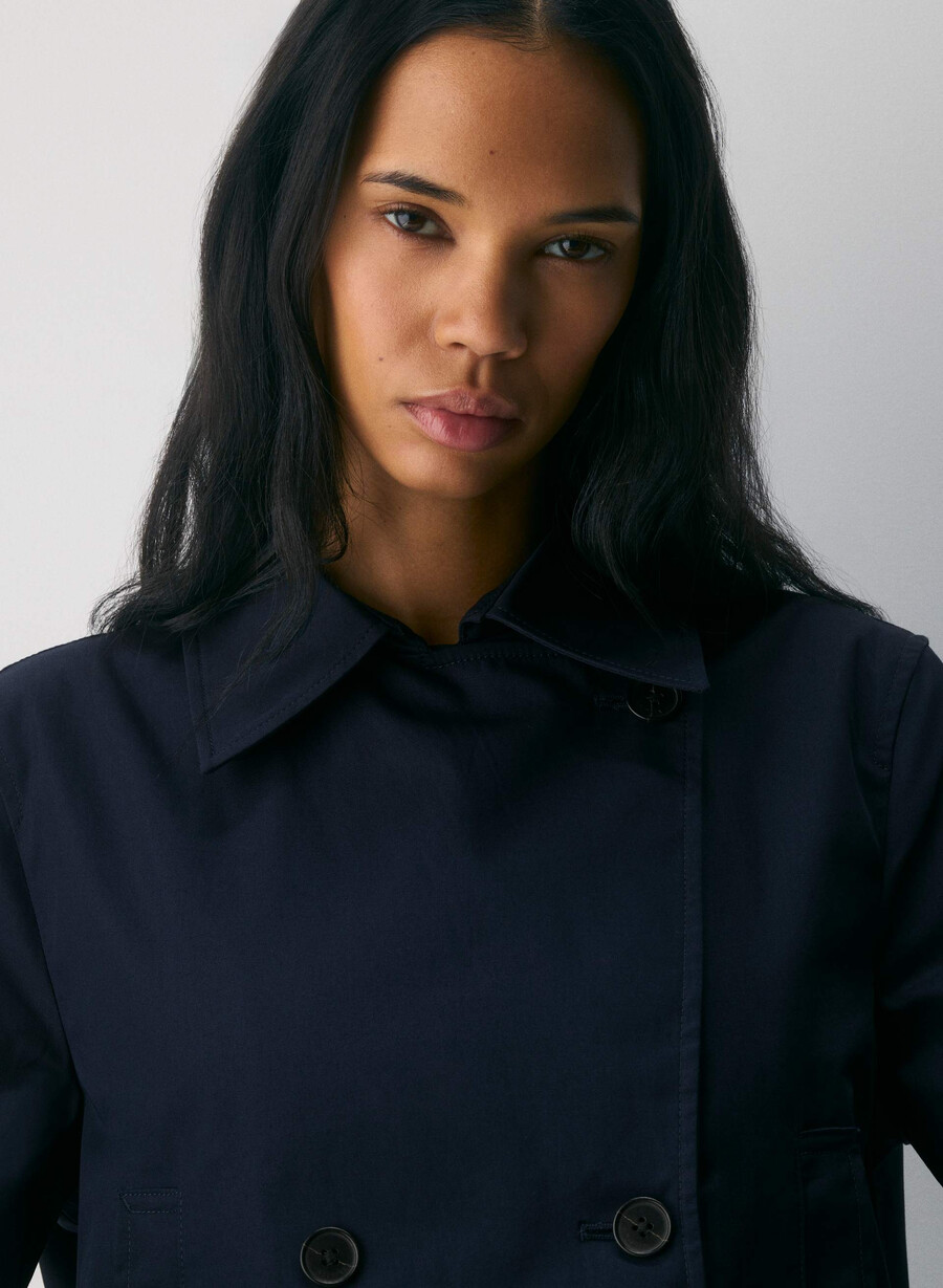 the esquire trench coat - city twill admiral