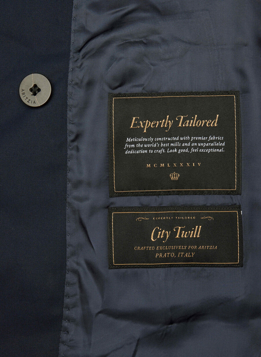 the esquire trench coat - city twill admiral