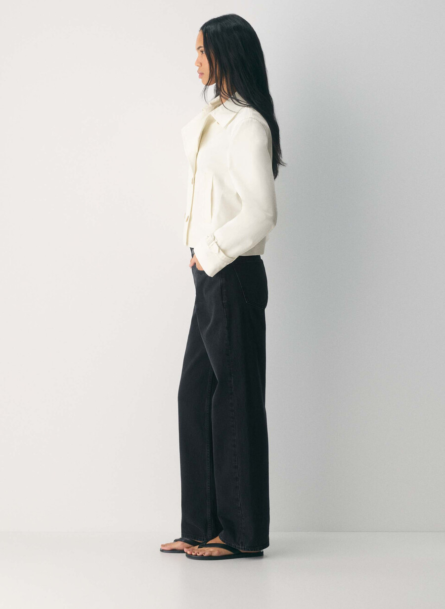 the esquire trench coat - city twill light birch