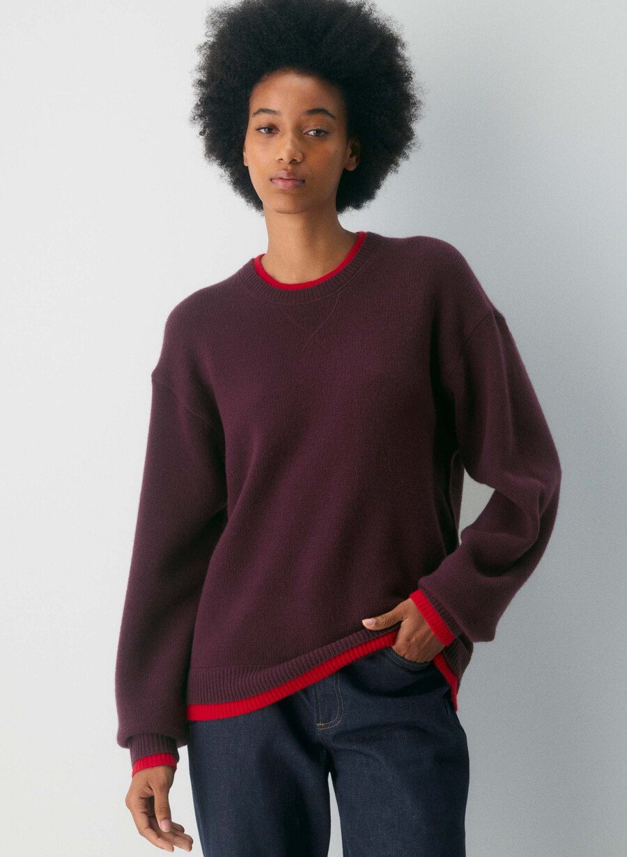 finney crewneck sweater french blue