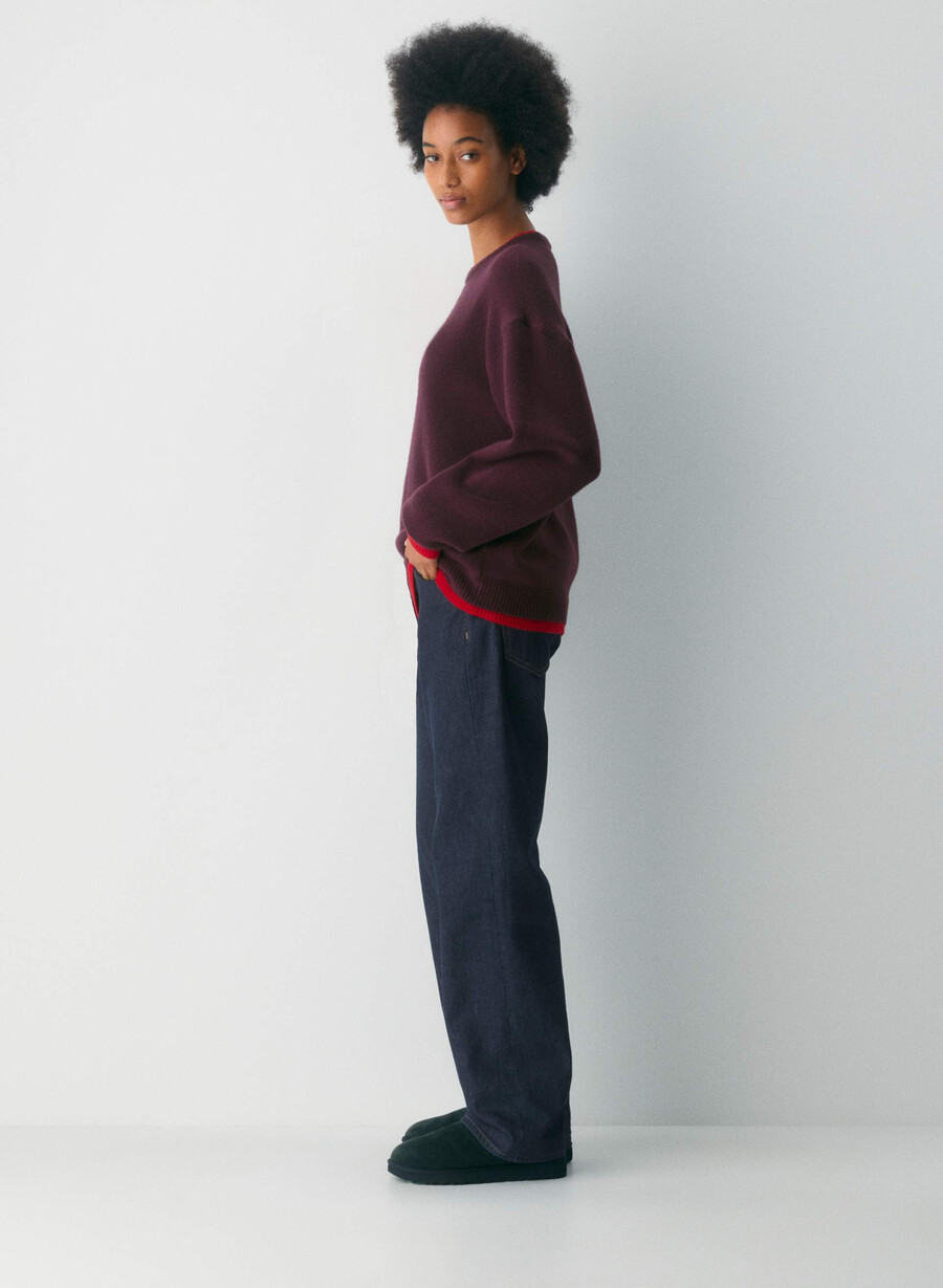 finney crewneck sweater french blue