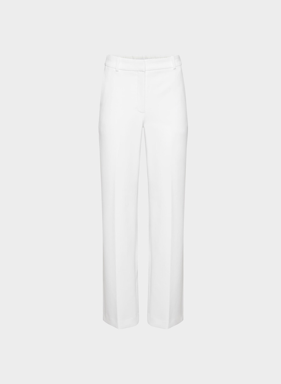 new agency pant - ressential white