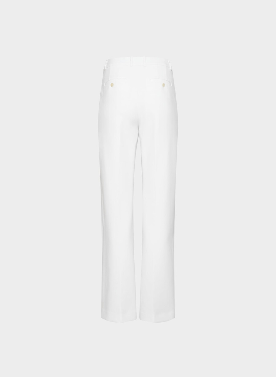new agency pant - ressential white
