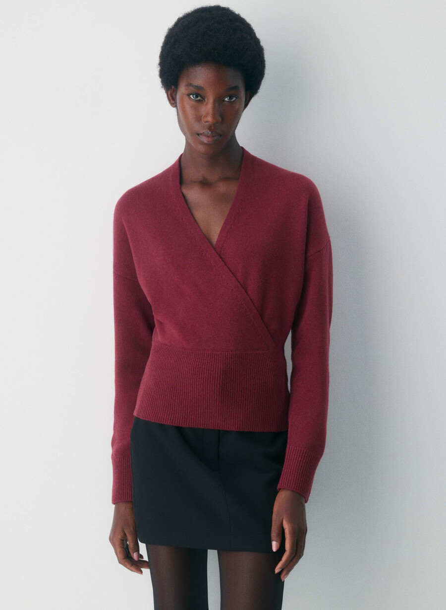 atticus merino wool sweater cordovan