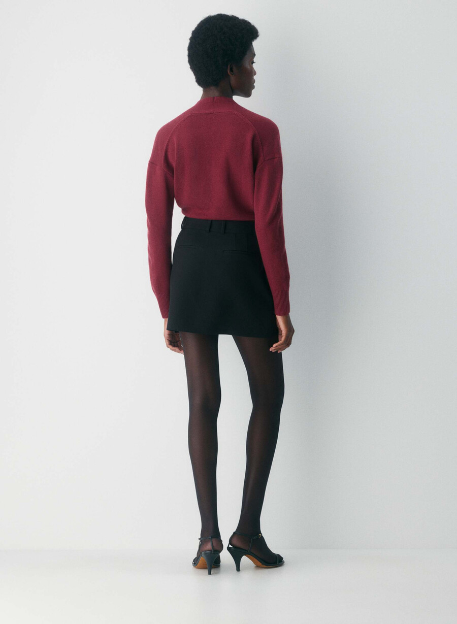 atticus merino wool sweater cordovan
