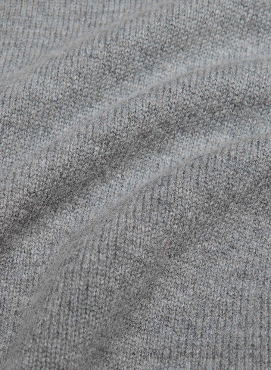 atticus merino wool sweater heather dark grey