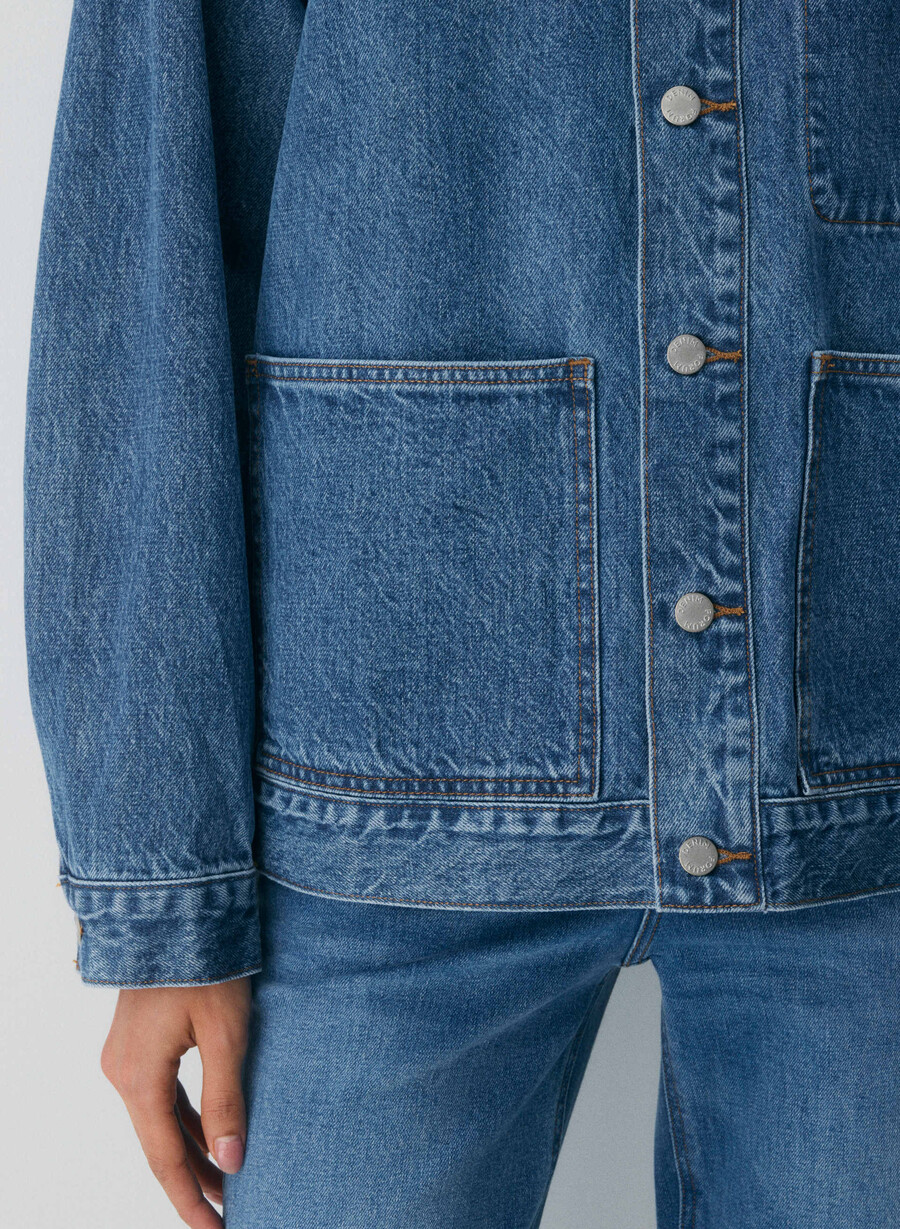 denim forum the workwear denim shirt jacket 5 yrs kiss n tell bl