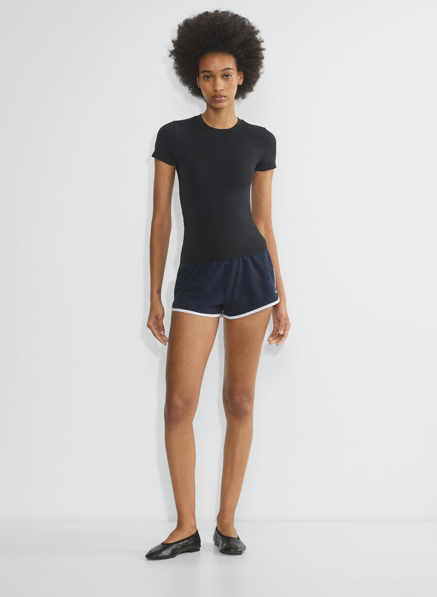 smooth seamless willow t-shirt black