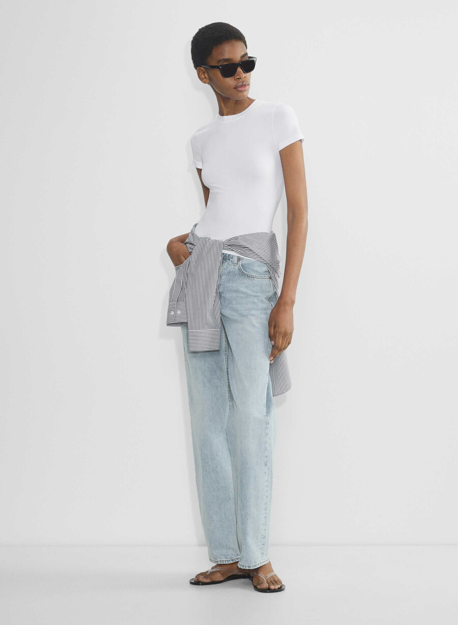 smooth seamless willow t-shirt bright white