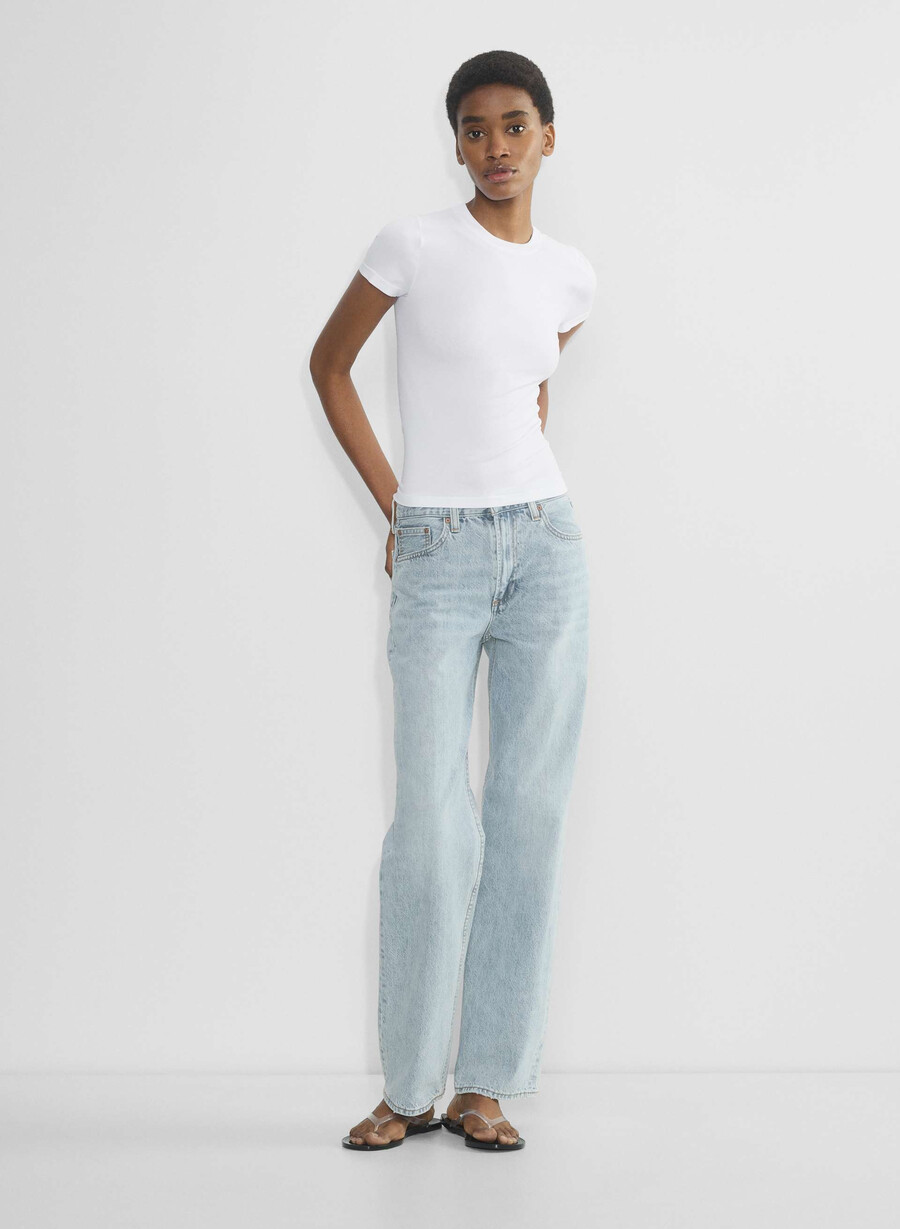 smooth seamless willow t-shirt bright white
