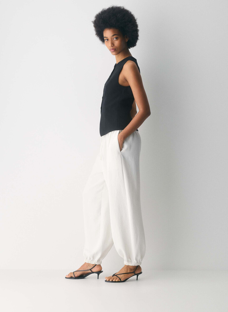 regal vest - crepette black