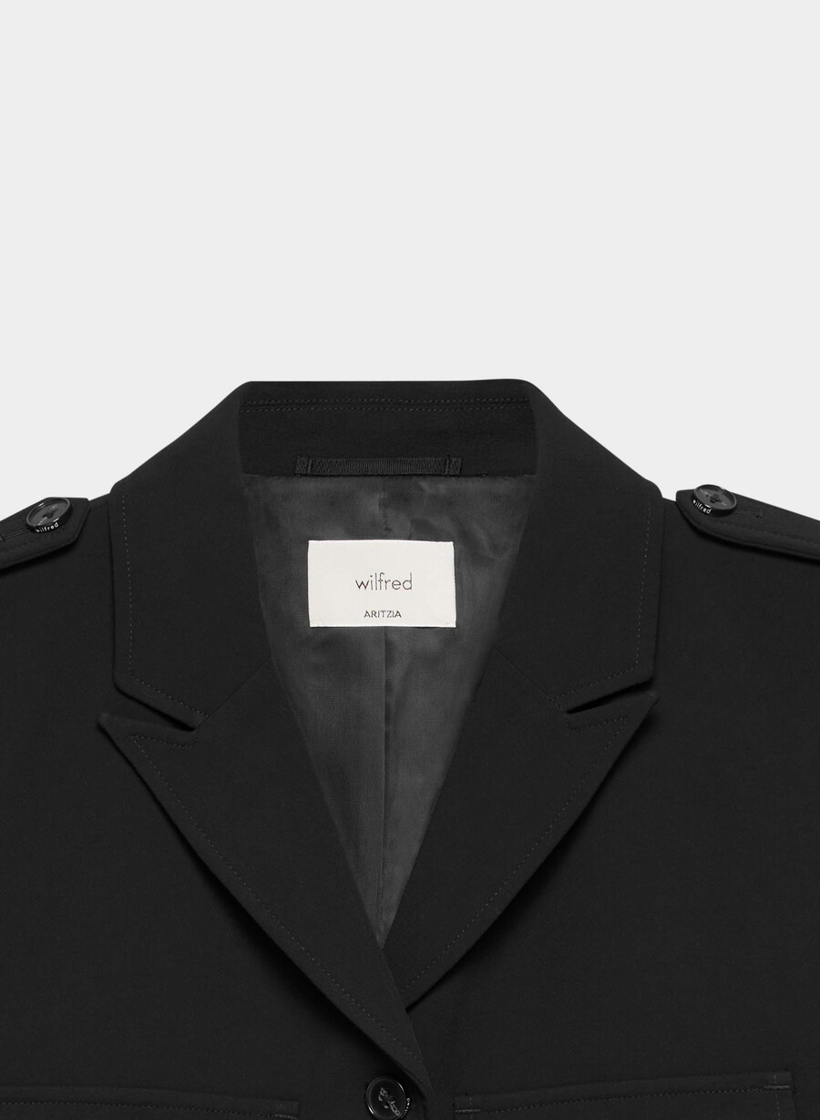 march jacket - crepette black