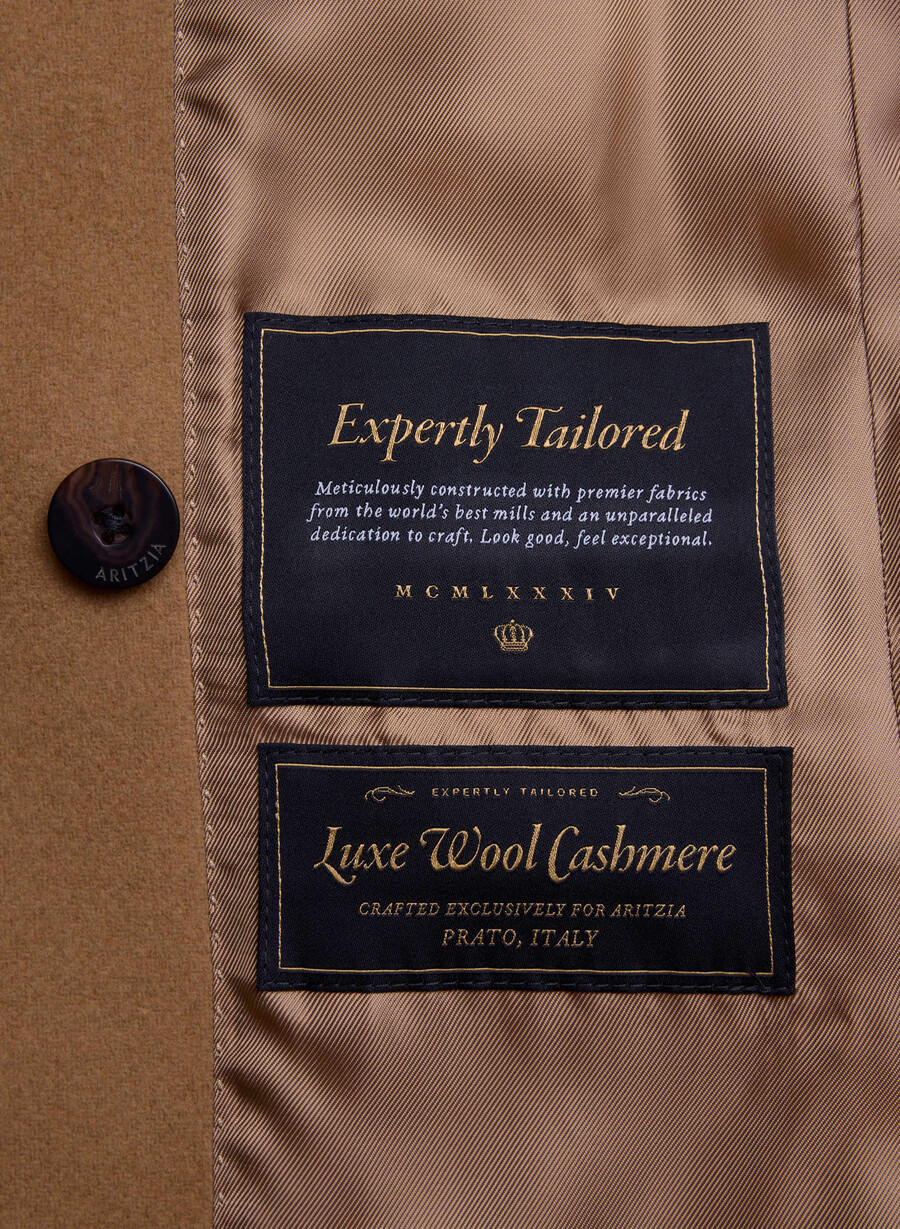 the constant coat - luxe wool cashmere saville