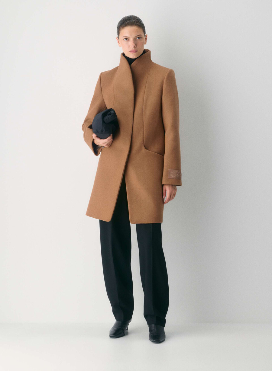 the cocoon coat - luxe wool cashmere saville