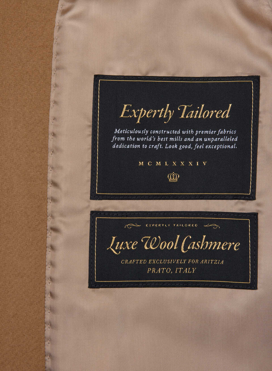 the cocoon coat - luxe wool cashmere saville