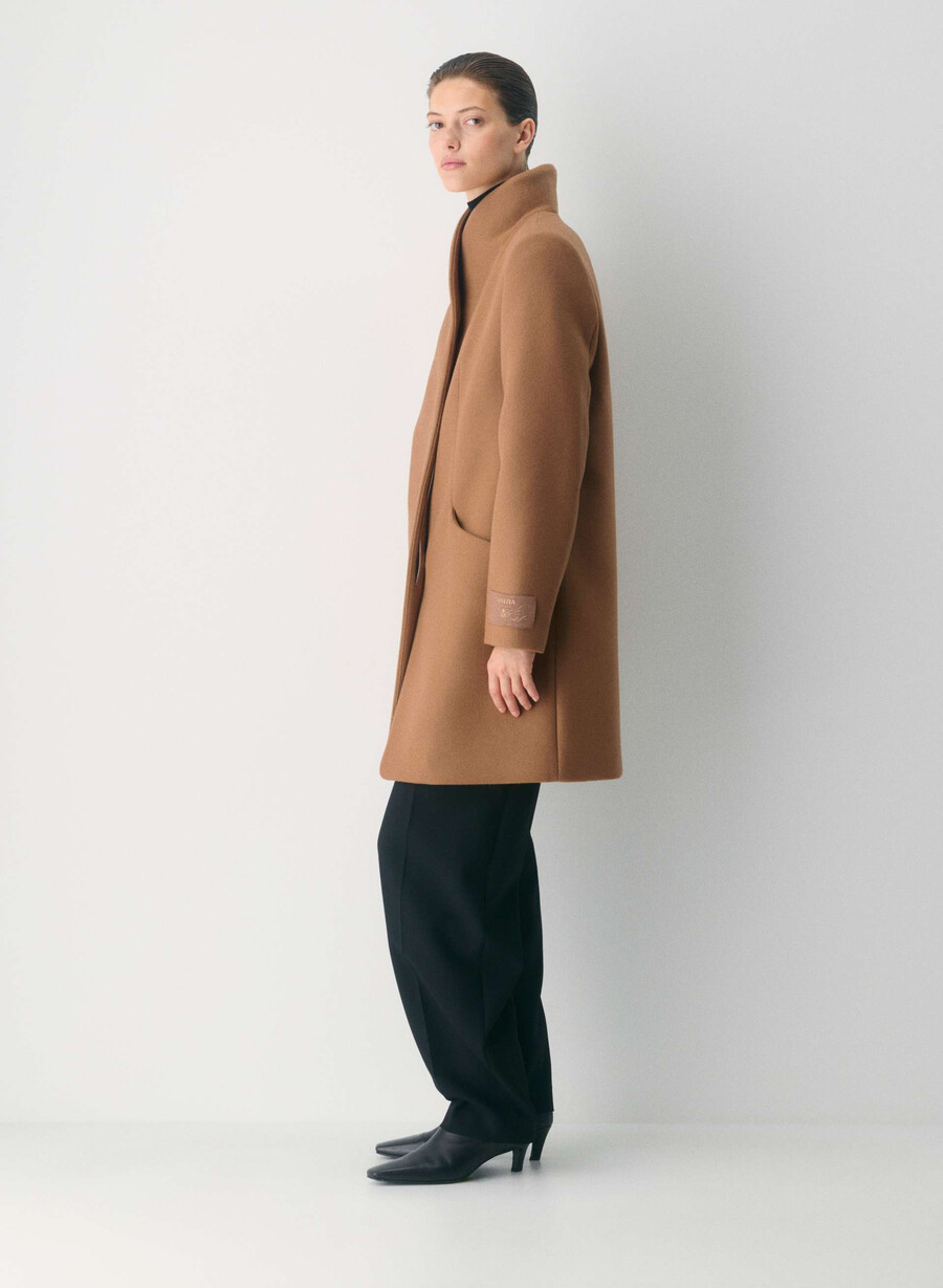 the cocoon coat - luxe wool cashmere saville