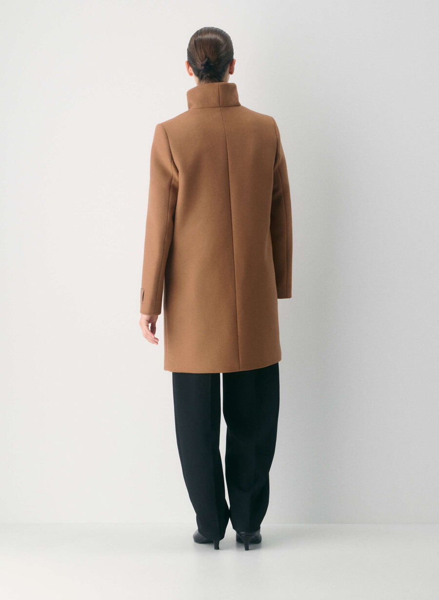 the cocoon coat - luxe wool cashmere saville