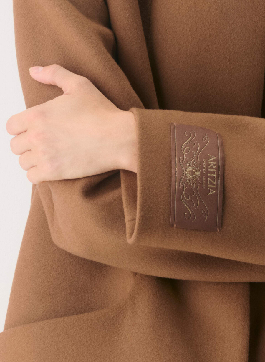 the cocoon coat - luxe wool cashmere saville