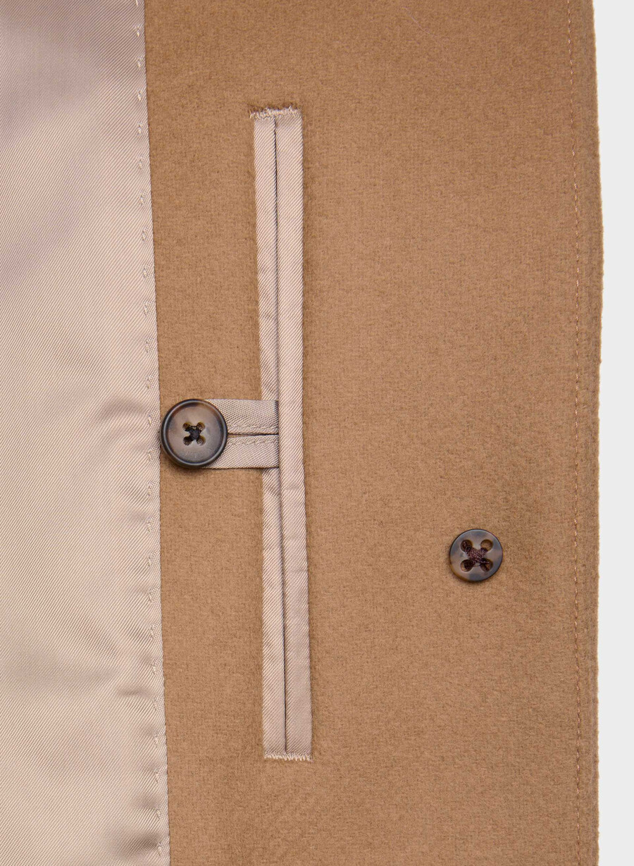 the cocoon long coat - luxe wool cashmere saville