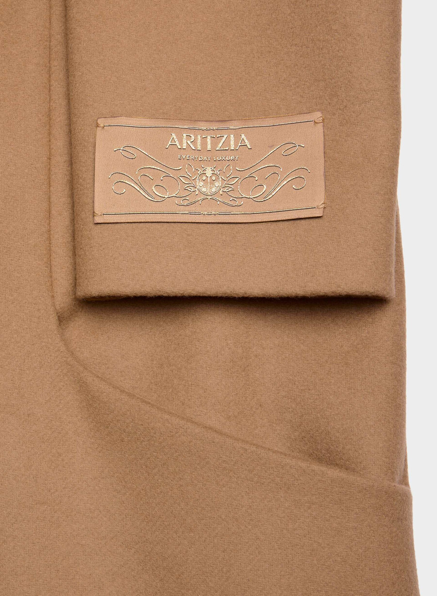 the cocoon long coat - luxe wool cashmere saville