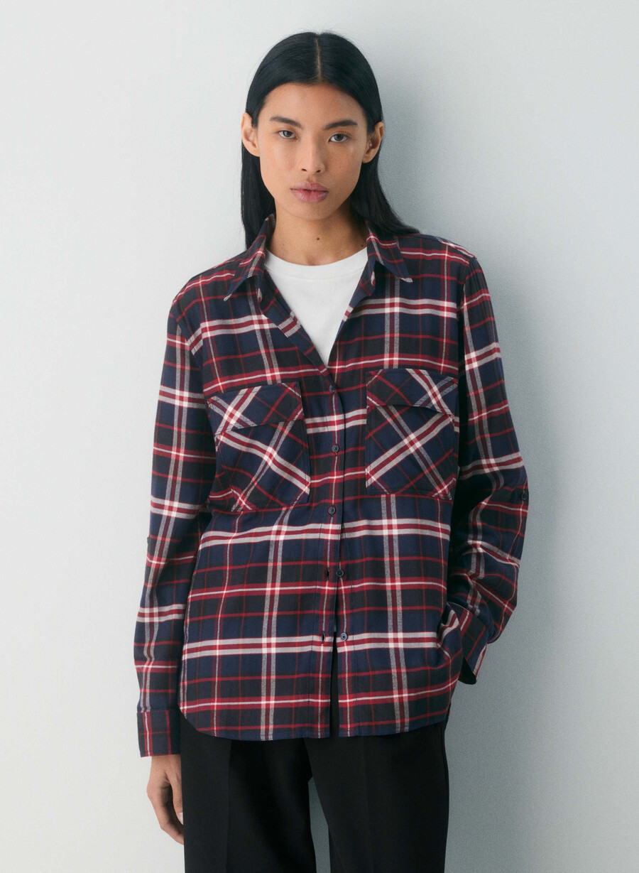 utility shirt hstn chk admld r rd
