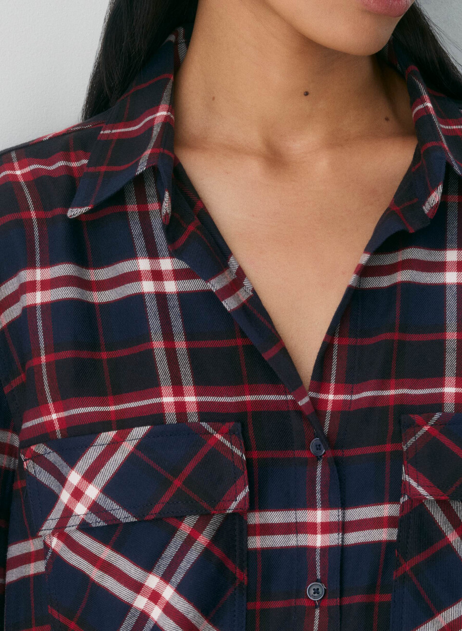utility shirt hstn chk admld r rd