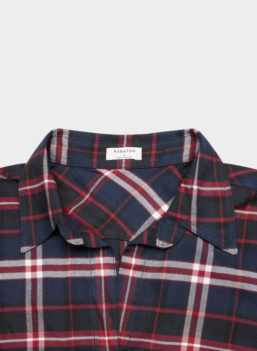 utility shirt hstn chk admld r rd
