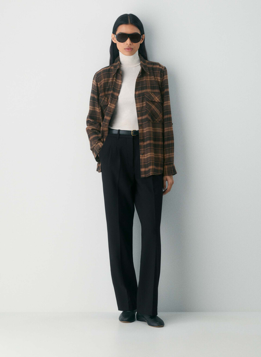 utility shirt hstn chk r m bch br