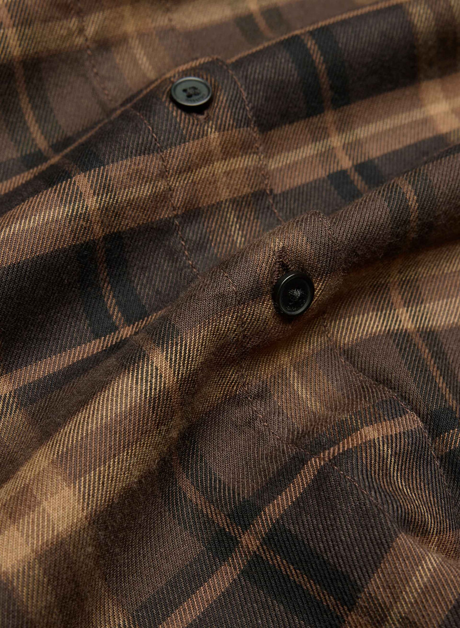 utility shirt hstn chk r m bch br