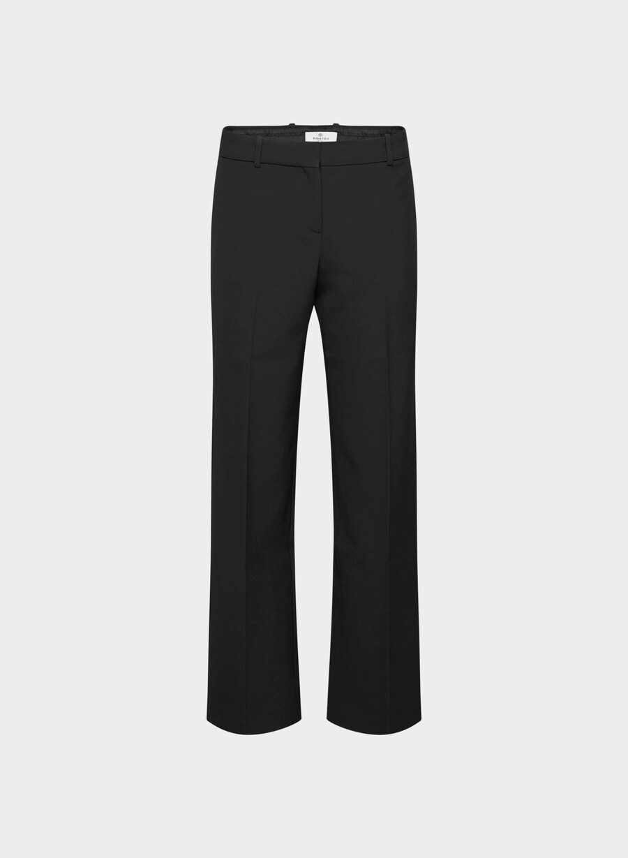 new agency lo-rise pant - ressential black