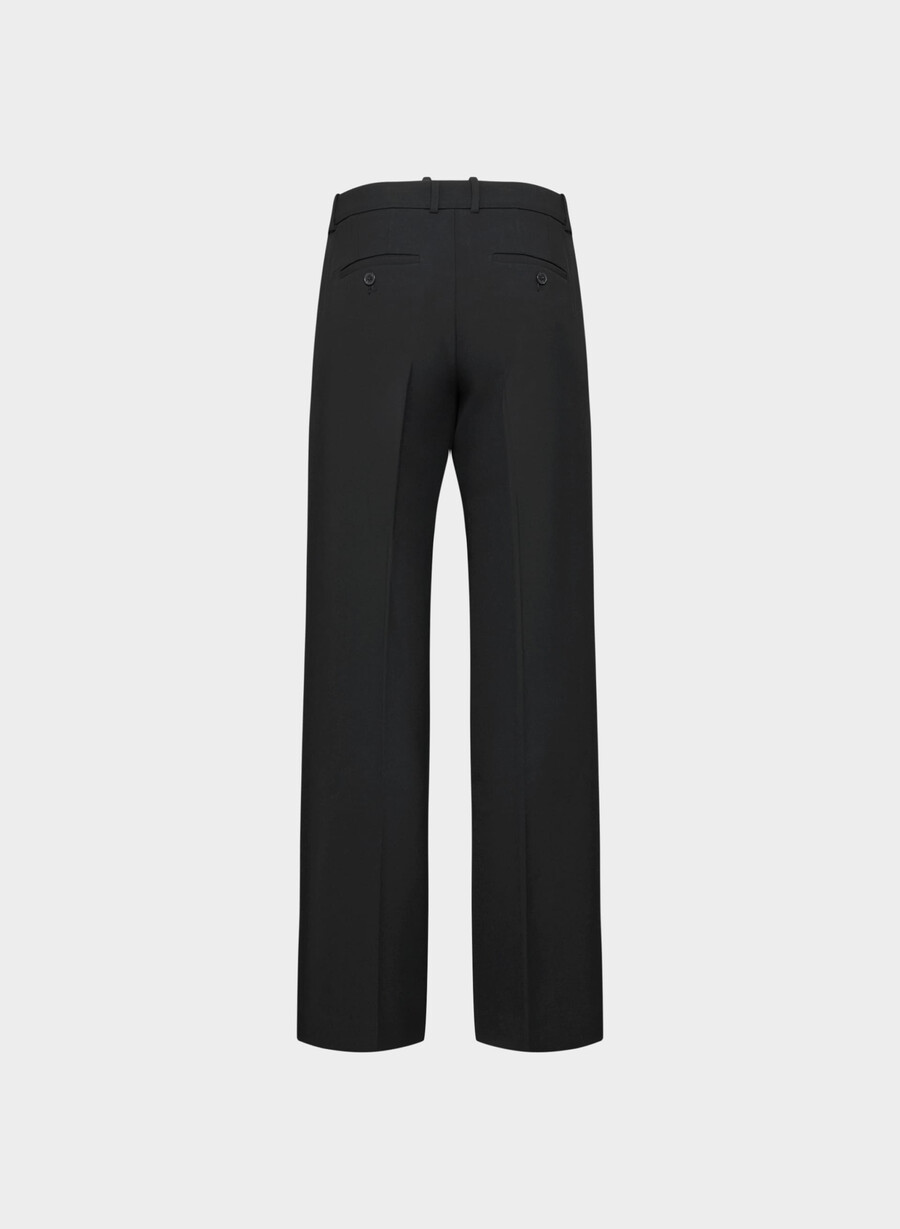 new agency lo-rise pant - ressential black