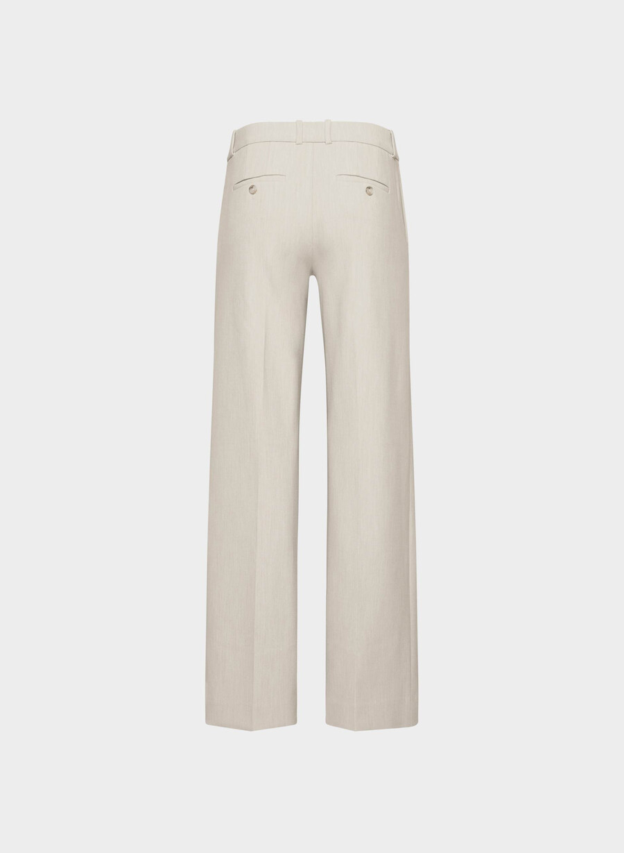 new agency lo-rise pant - ressential heather matte pearl