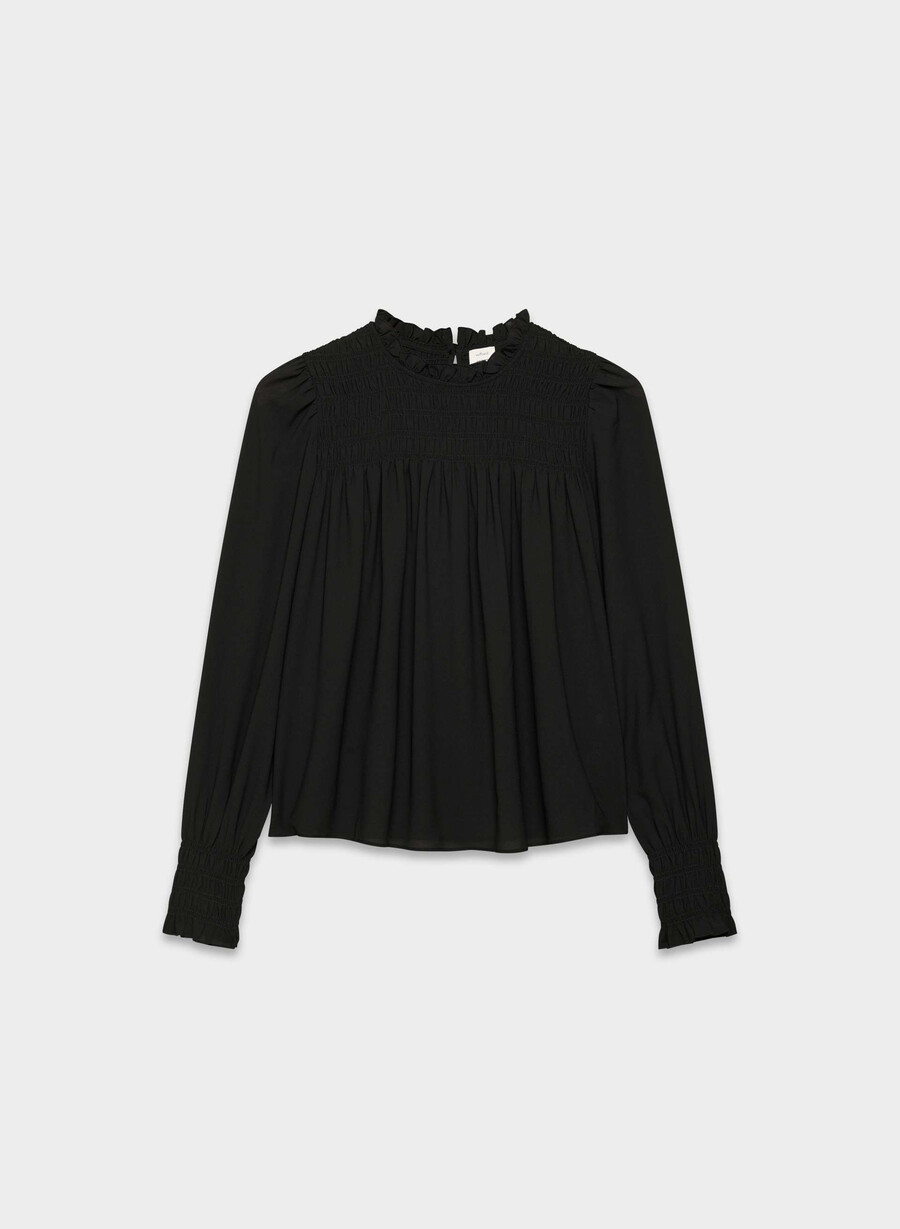 compose blouse black