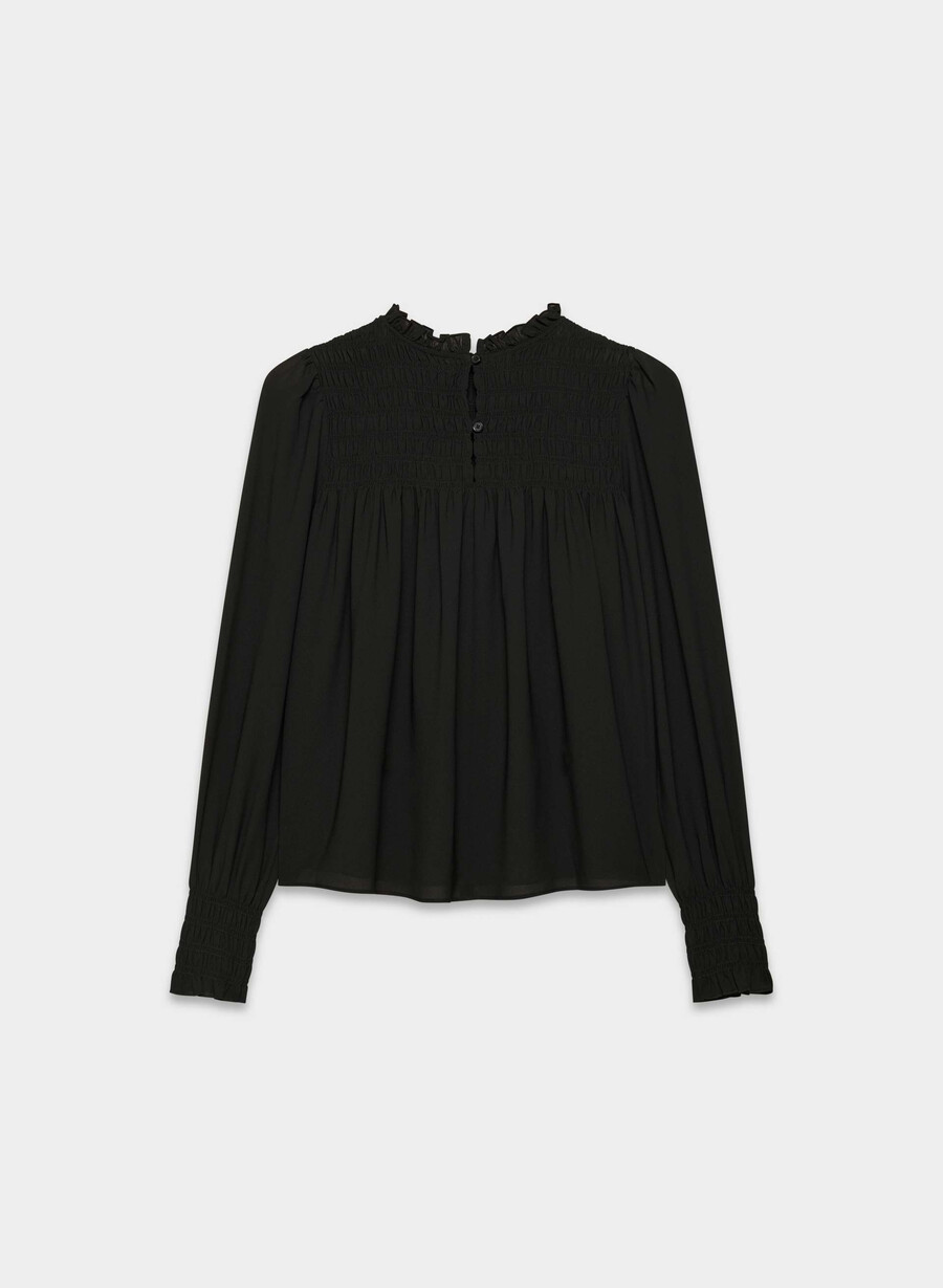 compose blouse black