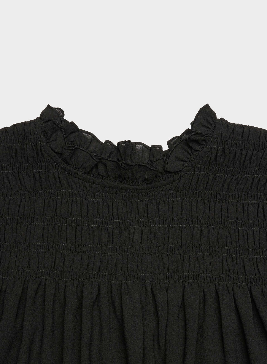 compose blouse black