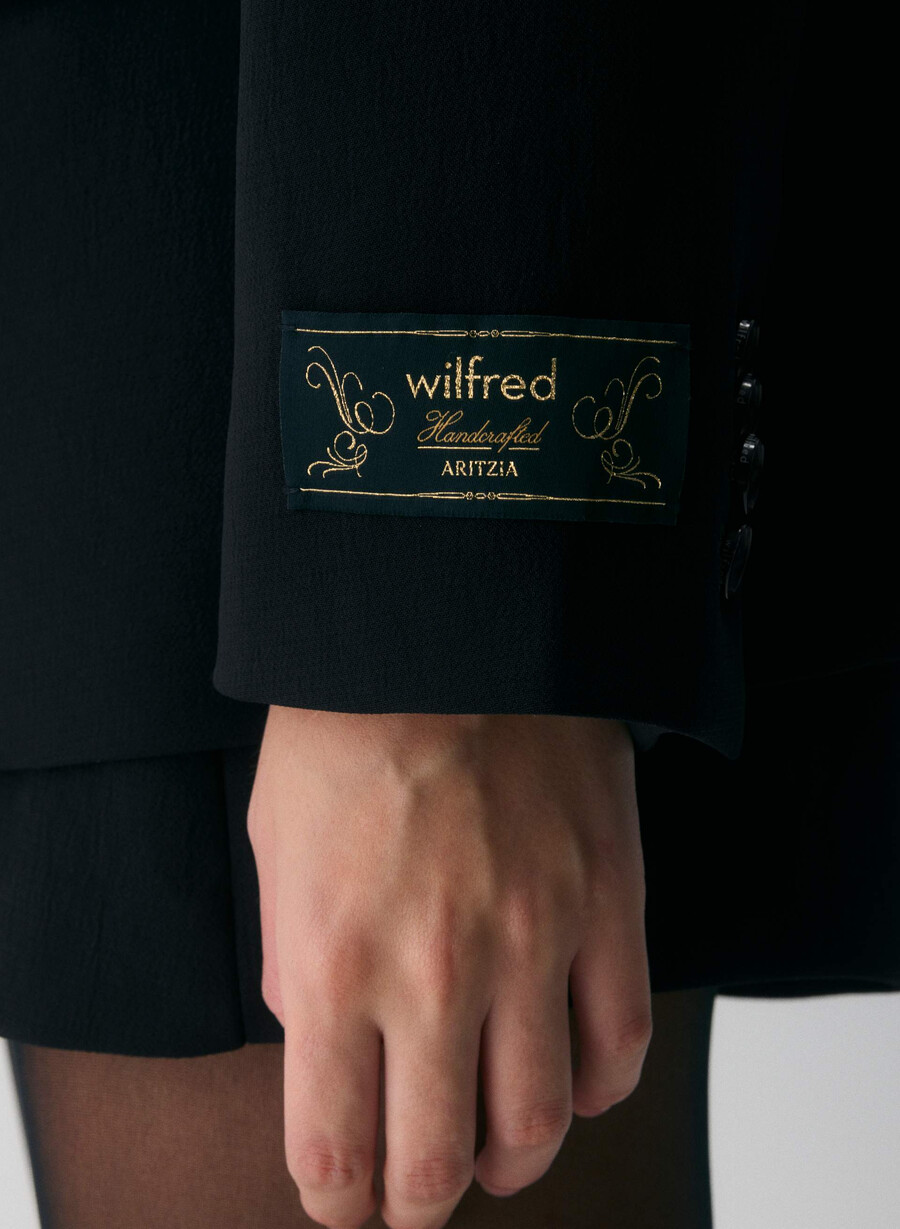 vermeer blazer - crepette black
