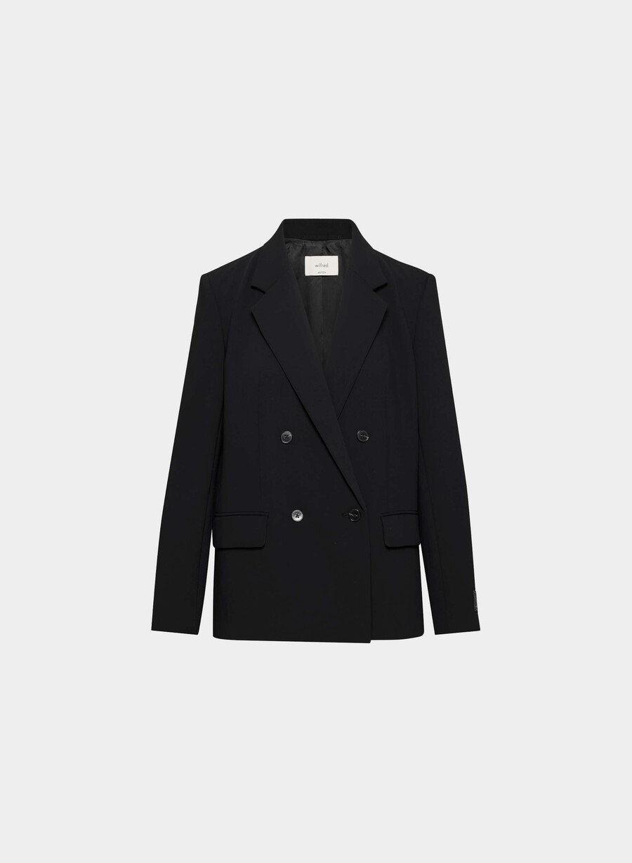 vermeer blazer - crepette black
