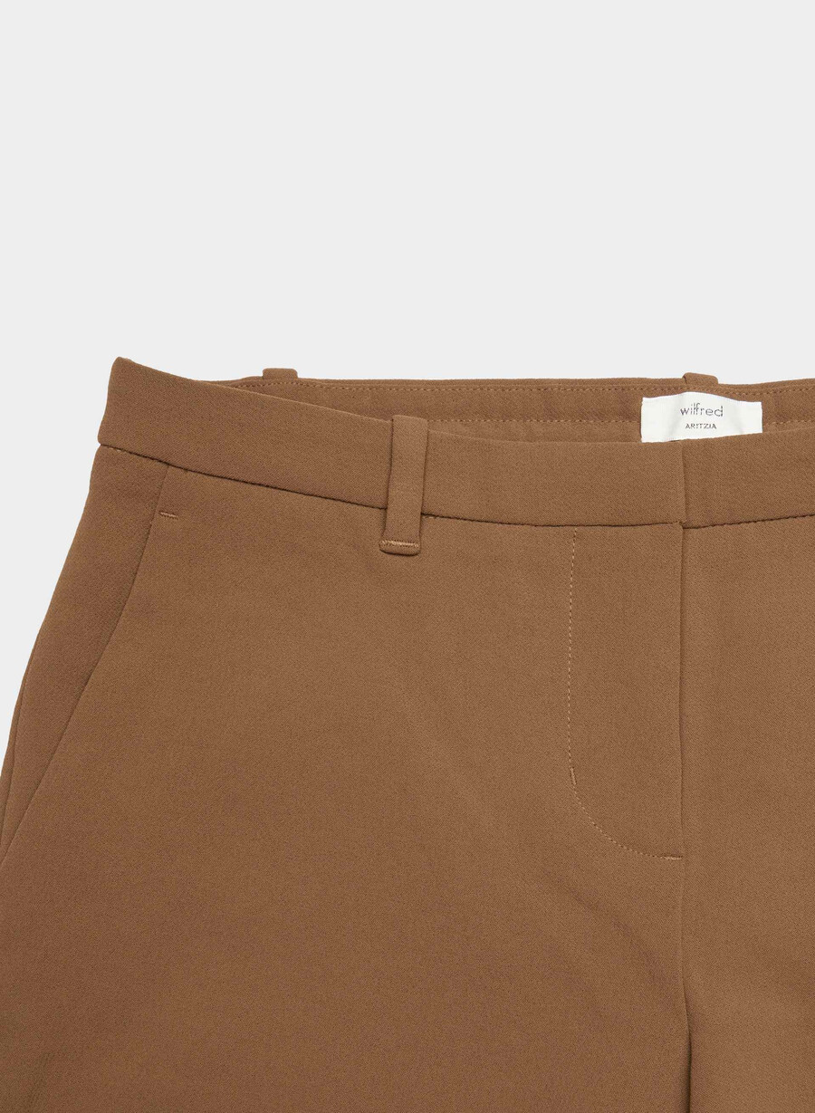 strata pant - crepette chocolatier brown