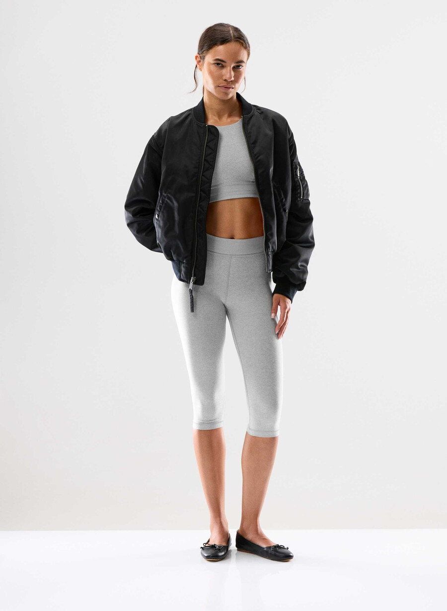 softwhip flawless sports bra heather chrome