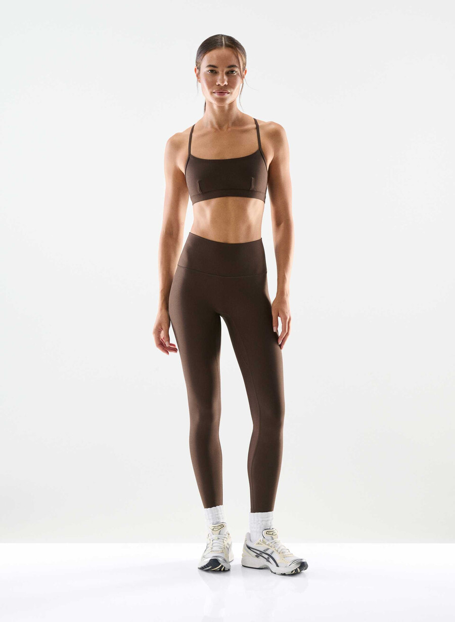 glotone cheeky infinite hi-rise 26 legging rich mocha brown