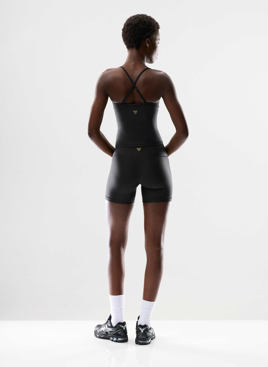glotone cheeky infinite hi-rise 5 short black