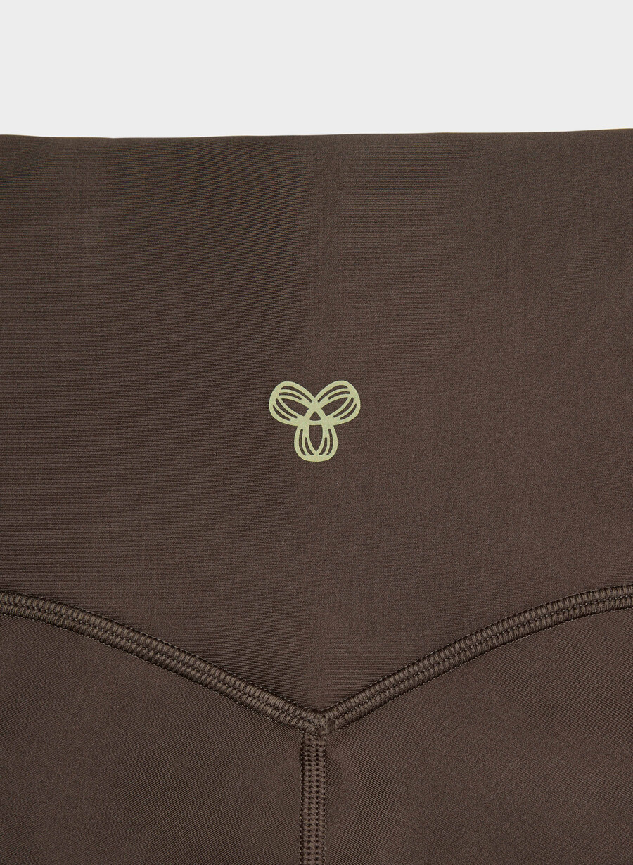 glotone cheeky infinite hi-rise 5 short rich mocha brown