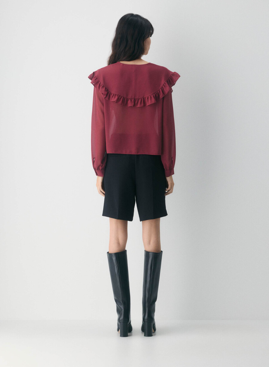 gaston blouse cordovan