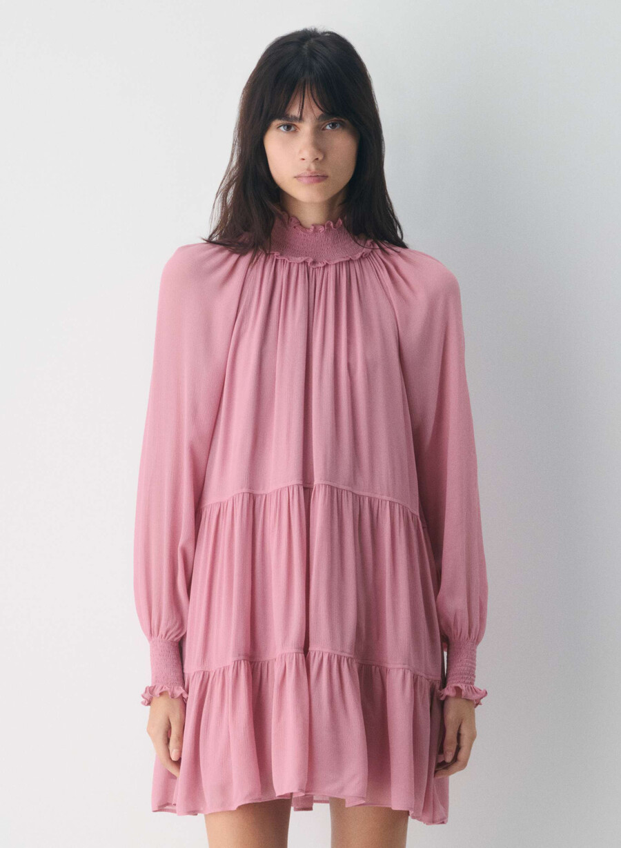 holly dress frozen berry