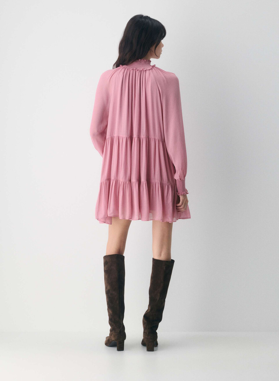 holly dress frozen berry