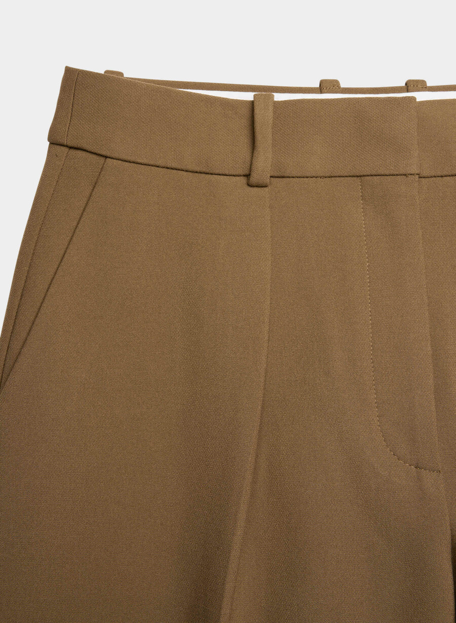 dial pant - ressential cello brown