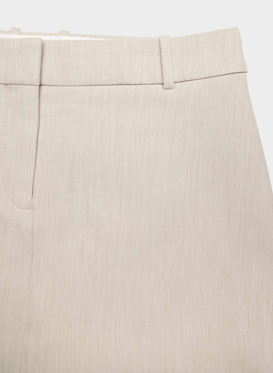 chisel micro skort - ressential heather matte pearl