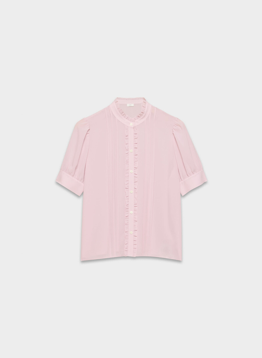 caravel blouse dusty pink